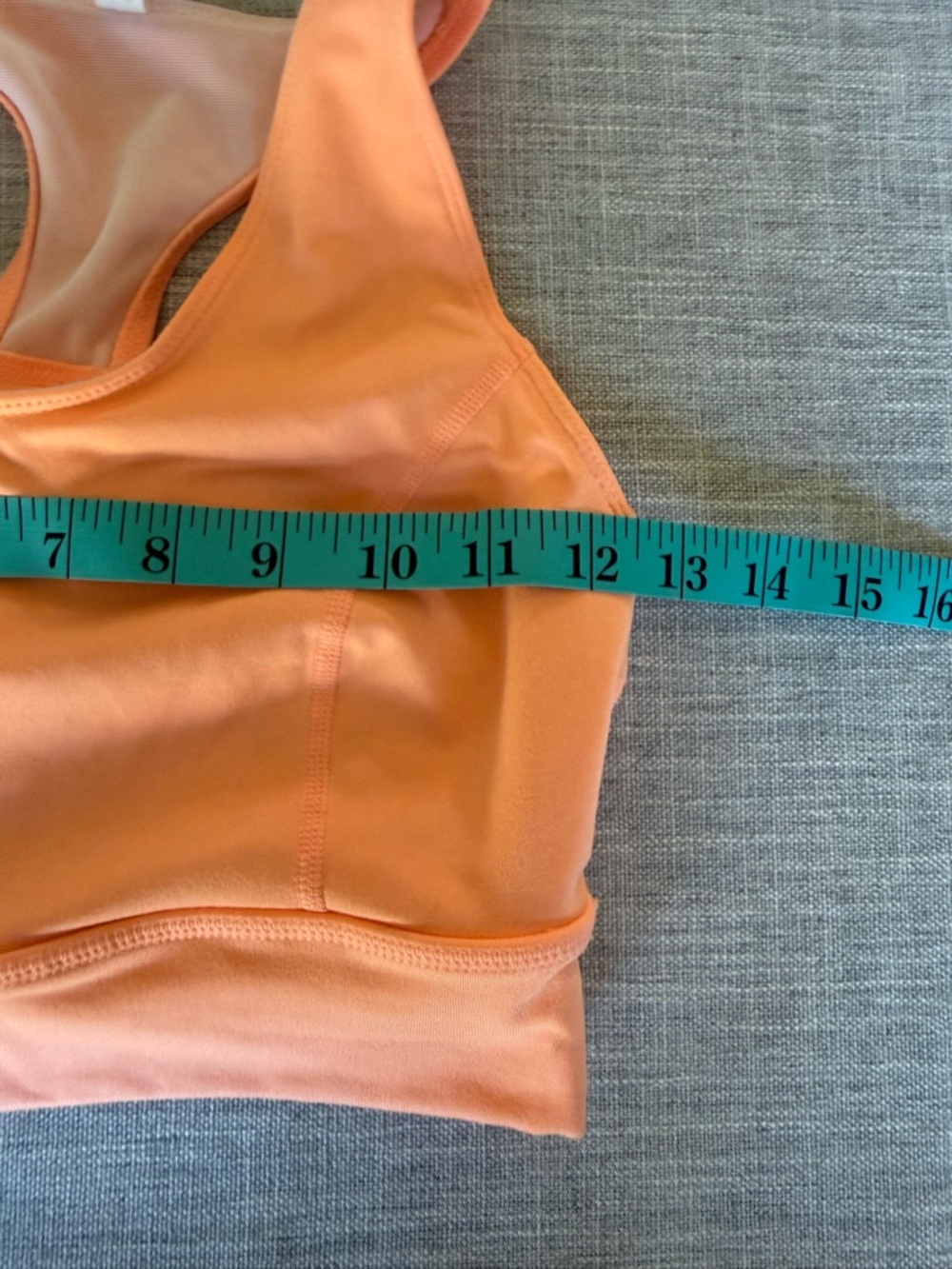 FP Movement Peach Sports Bra NWOT Strappy Cross Back | X Small - Picture 6 of 6